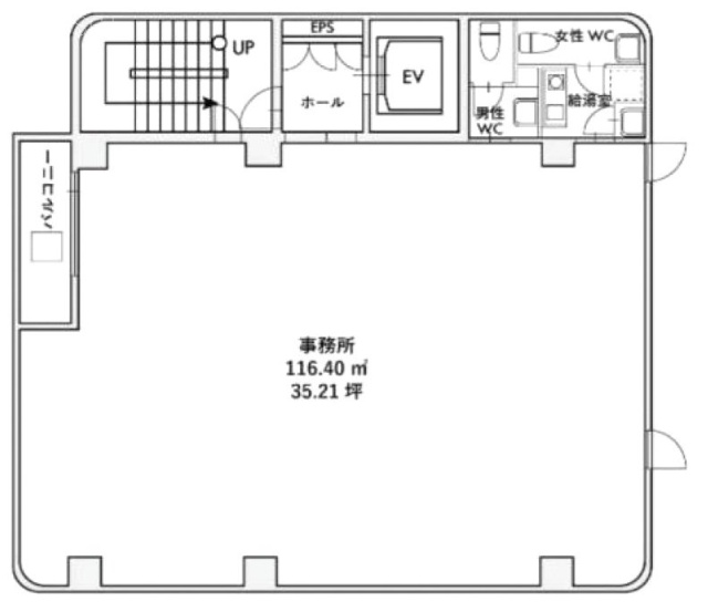 I・T秋葉原ビル4F 間取り図