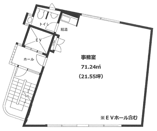 トースイビル3F 間取り図