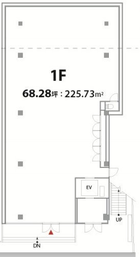 BCG表参道PROPERTY1F 間取り図