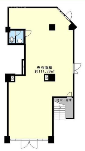 サンハイツ東十条102 間取り図