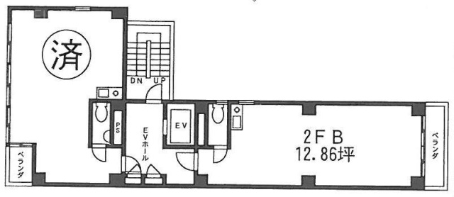 ACN東銀座ビルB 間取り図