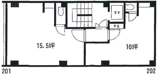 小島屋ビル201 間取り図