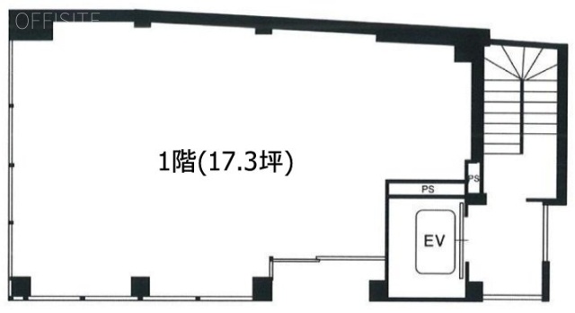 表参道アクセス1F 間取り図