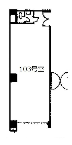 浜松町ダイヤハイツ103 間取り図