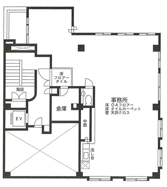 能登瀬ビルA 間取り図