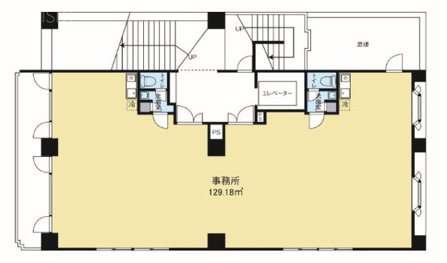 大河原ビル2F 間取り図