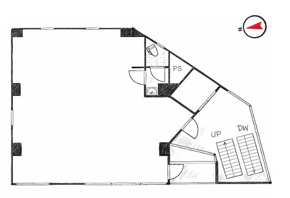 STビル2F 間取り図