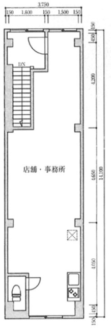 武蔵屋練馬ビル3F 間取り図