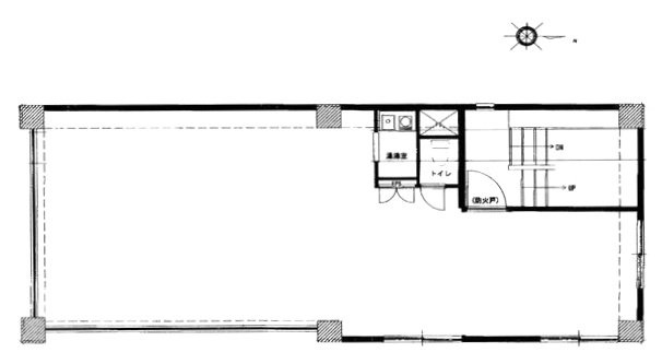 一二三薬局ビル2F 間取り図