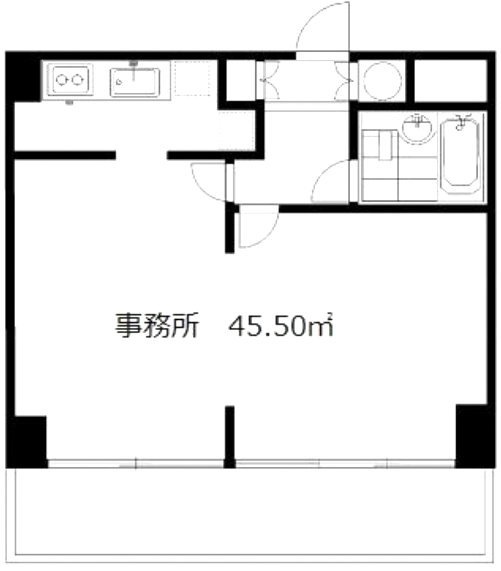 ノア芝大門3F 間取り図