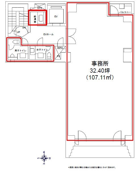 外神田千代田ビル2F 間取り図