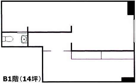 助川ビルB1F 間取り図