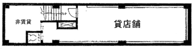 若月ビルB1F 間取り図