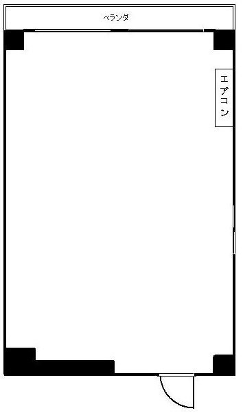安藤ビル301 間取り図