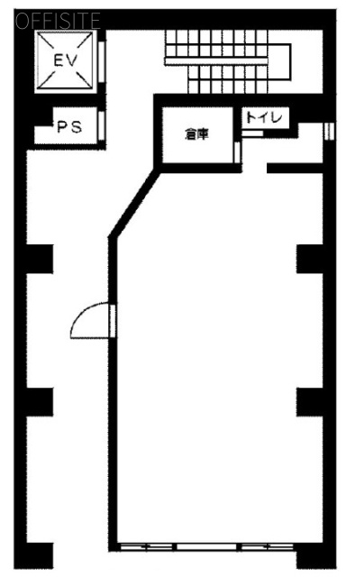 ホワイトハイツ堀内ビル1F 間取り図