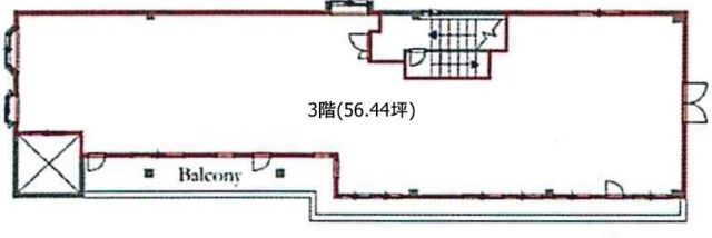 UIW12乃木坂3F 間取り図