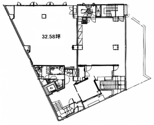 宝町TATSUMIビル1F 間取り図