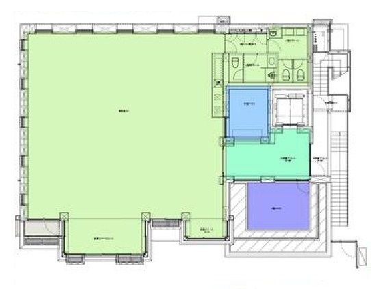 バイオフィリアプレイス南青山2F 間取り図