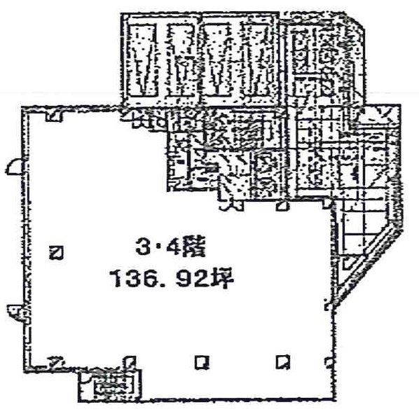 天宮ビル4F 間取り図