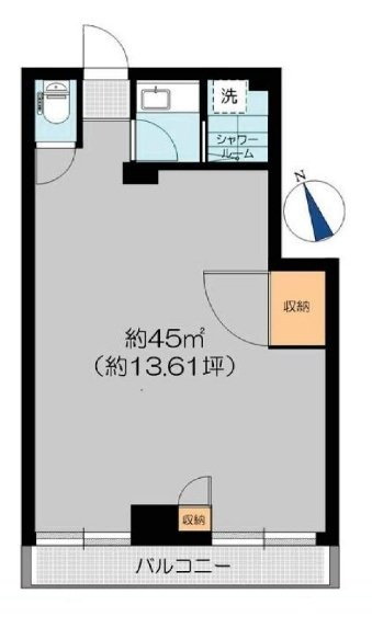 目白ビル304 間取り図