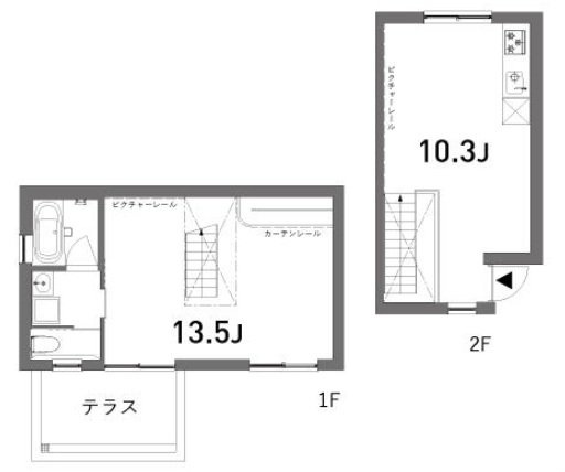 Ruelle204 間取り図