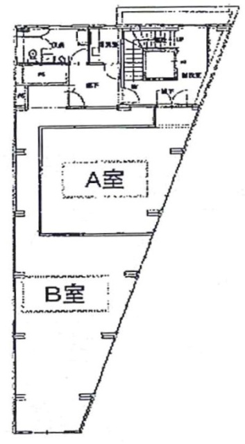 八丁堀21藤ビルA 間取り図
