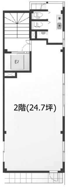 斎藤ビル2F 間取り図