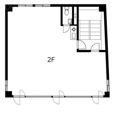 トゥービル2F 間取り図