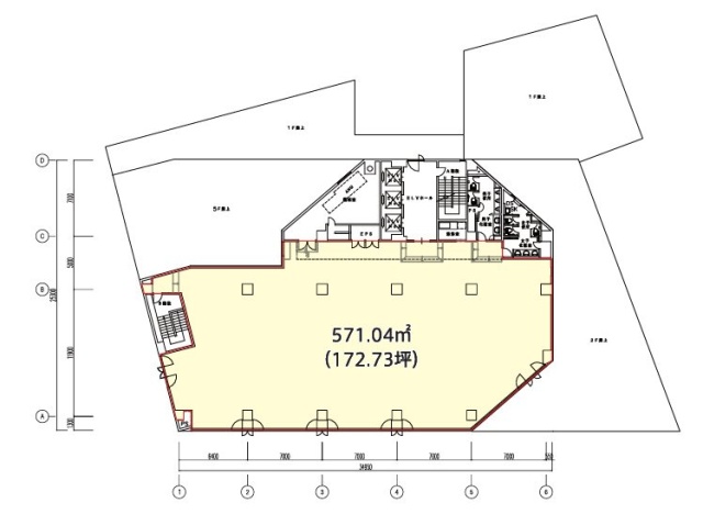オーク高輪ビル9F 間取り図