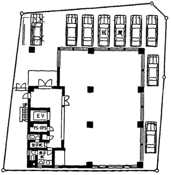 井口新中野ビル1F 間取り図