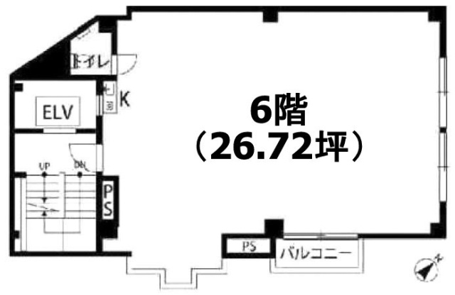 メイクⅡビル6F 間取り図