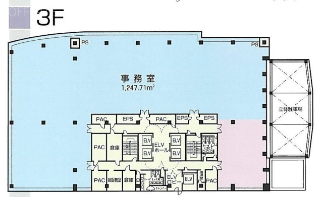 京王府中1丁目ビル3F 間取り図