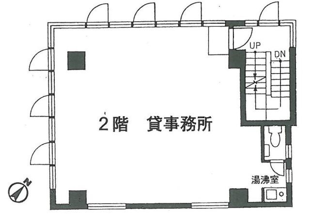 南青山森下ビル2F 間取り図