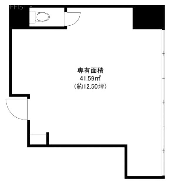 ライオンズマンション新宿102 間取り図