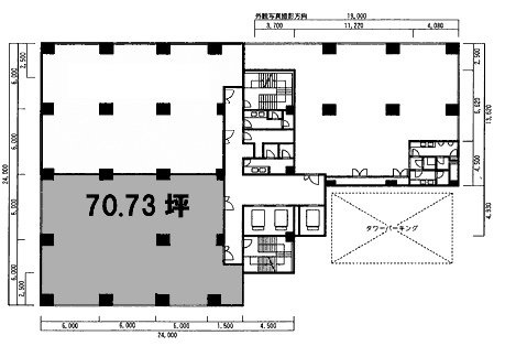 新横浜第1竹生ビル803 間取り図
