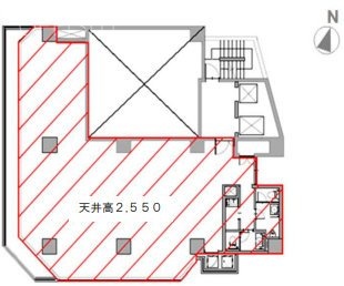 第28荒井ビル5F 間取り図