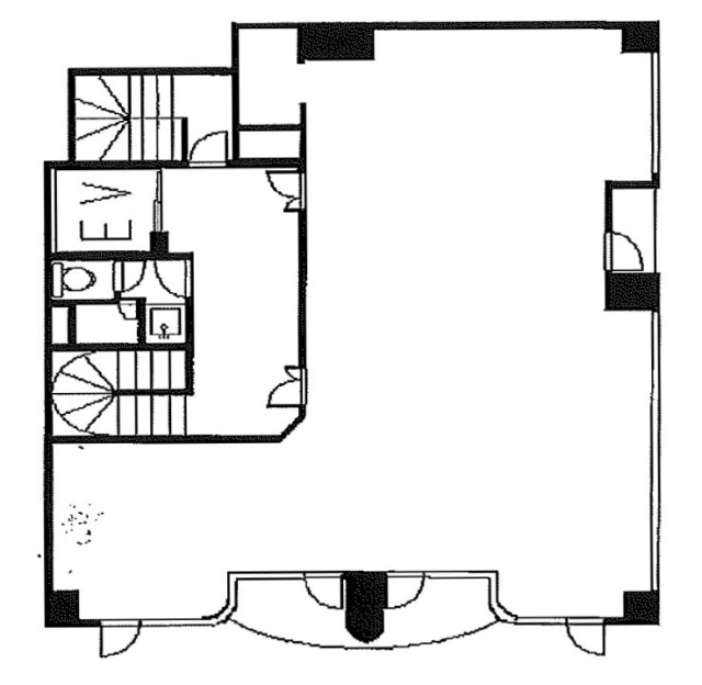 ラフィーヌ入谷ビル3F 間取り図