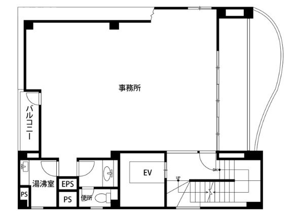 NLビル4F 間取り図