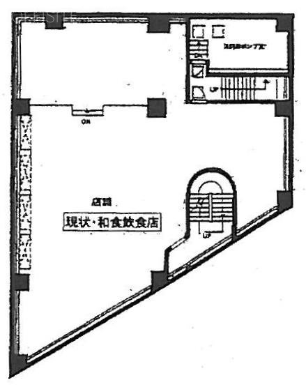 池袋センタービルB1F 間取り図