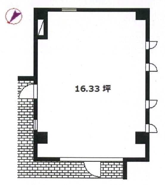 ゴールドフォレストビルA 間取り図