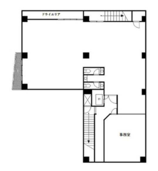 枝ビルB1F 間取り図