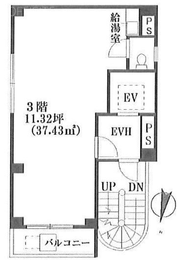 サトービル2F 間取り図