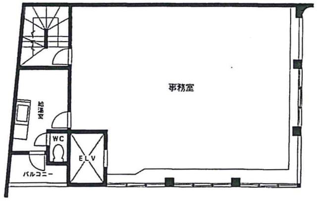 永峰ビル5F 間取り図