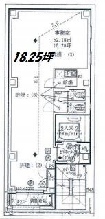 銀座ヨシノヤビル7F 間取り図
