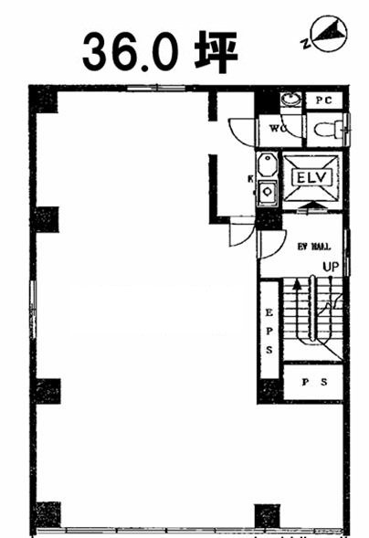 兜ビル6F 間取り図