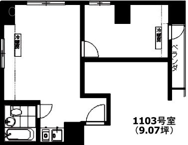 シドニービル1103 間取り図