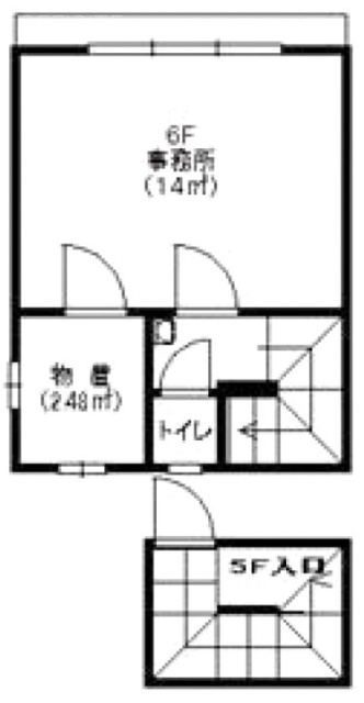 近見ビル601 間取り図