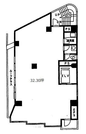 WOODY21ビル5F 間取り図