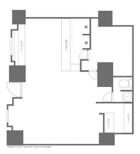 カーサ御苑1F 間取り図