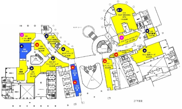 シーフォートスクエアセンタービル212 間取り図